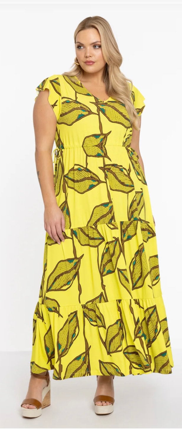 NIEUW Yoek jurk 54/56, Kleding | Dames, Grote Maten, Verzenden, Nieuw, Zwart, Jurk