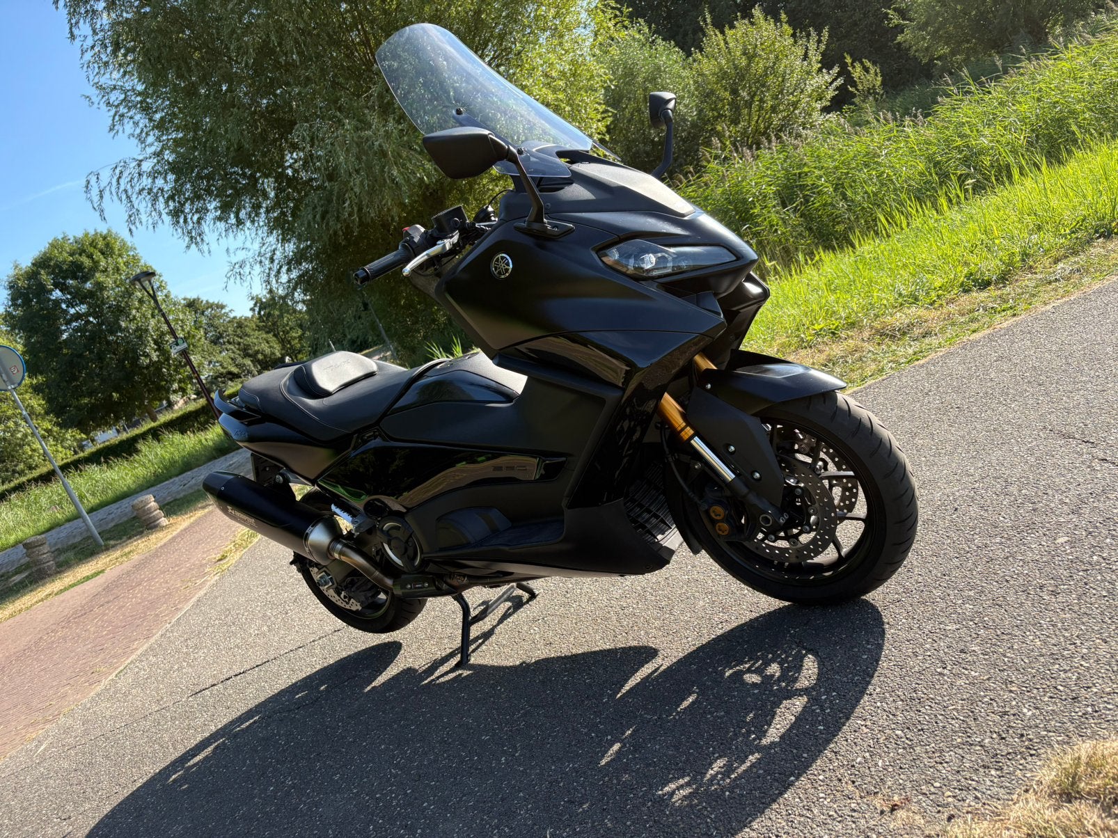 Yamaha techmax 560 btw motor, Motoren, Motoren | Yamaha, Nieuw, Handvatverwarming, 560 cc, Particulier