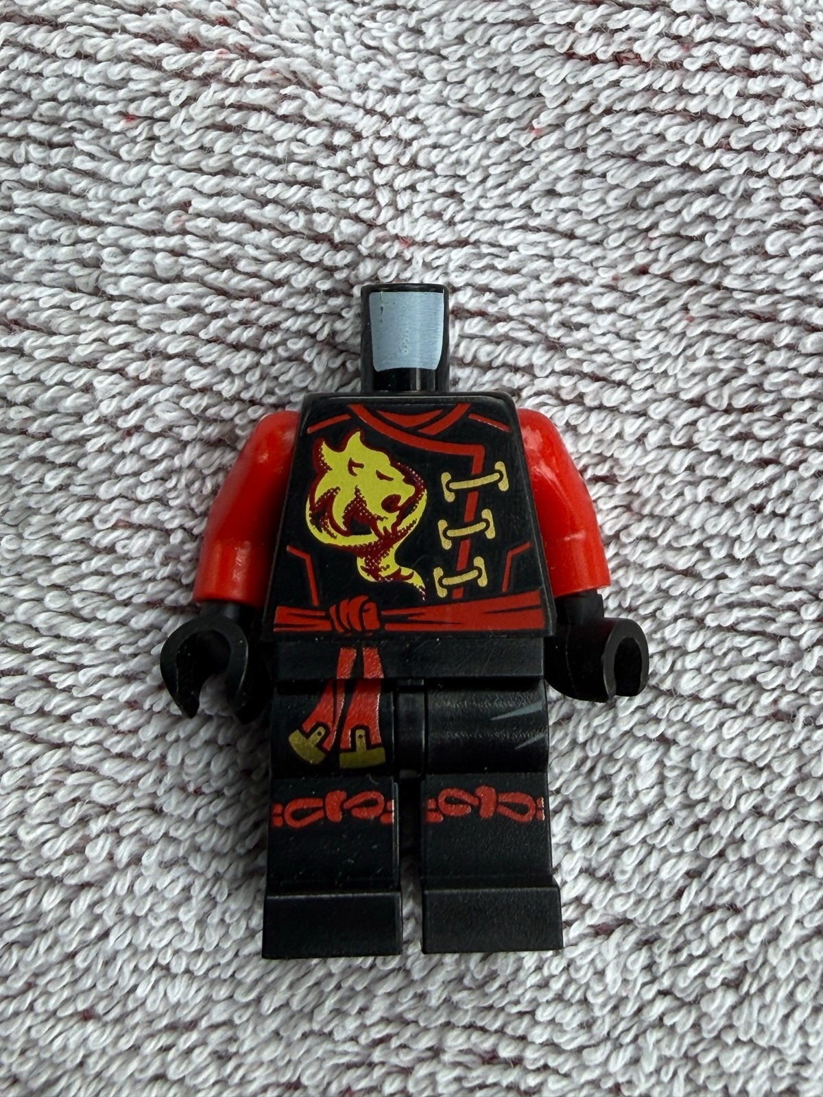 LEGO Ninjago Kai Skybound Minifiguur (zonder helm), Ophalen of Verzenden, Gebruikt, Overige merken