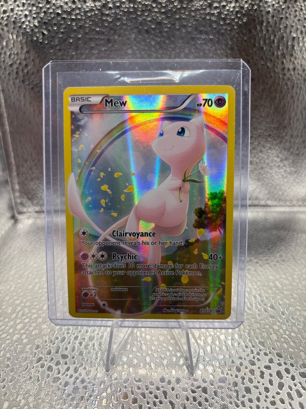 Mew (XYPR 110) XY Black Star Promos - Singles, Ophalen of Verzenden, Gebruikt, Losse kaart