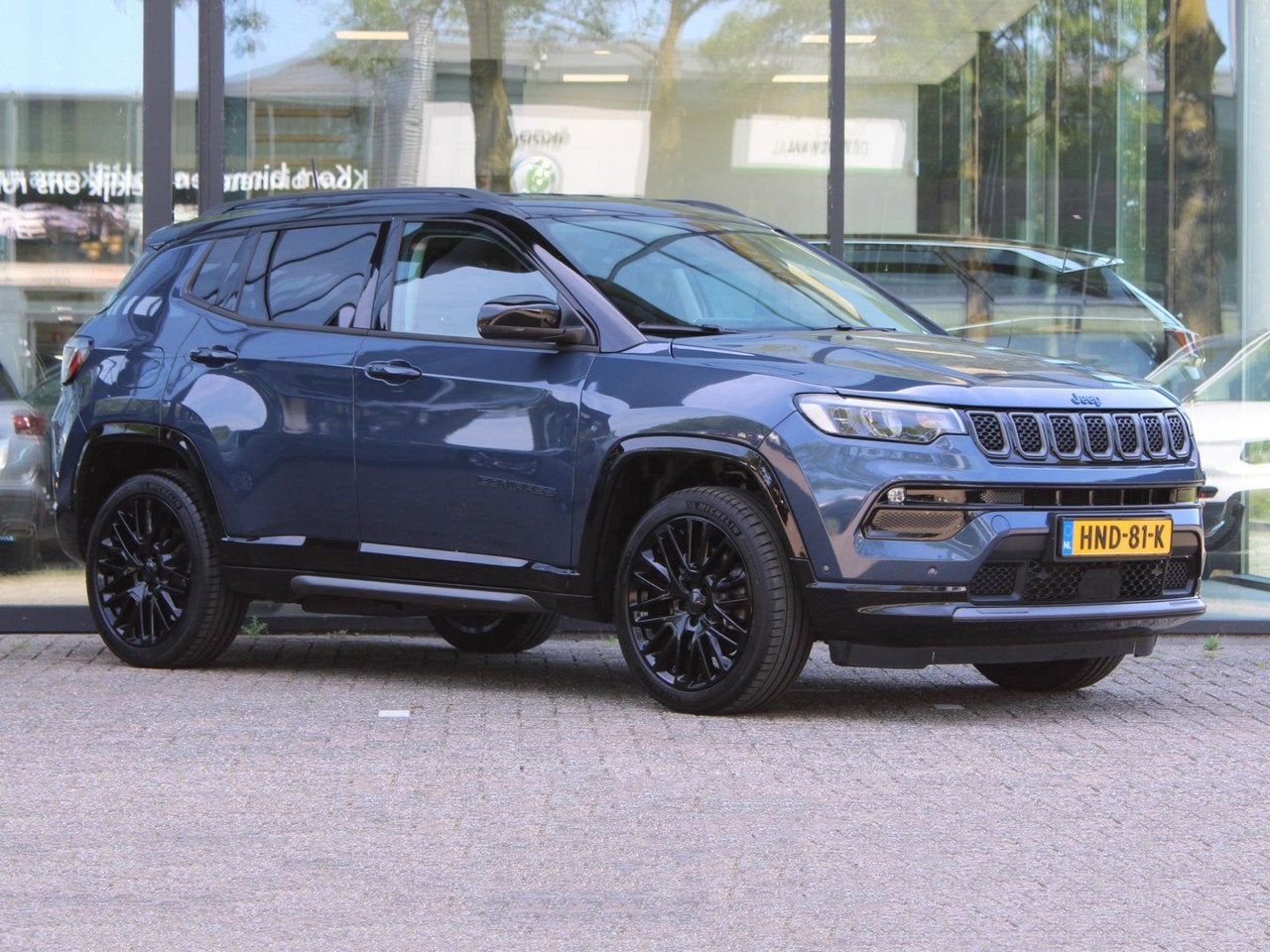 Jeep Compass 4xe 240 Plug-in Hybrid Electric S | Navi / Lede, Automaat, Gebruikt, 4 cilinders, Compass