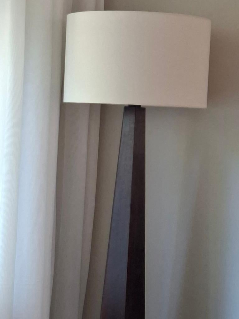 Stijlvolle vloerlamp - Zo goed als nieuw, Ophalen, Zo goed als nieuw, Stof, Modern