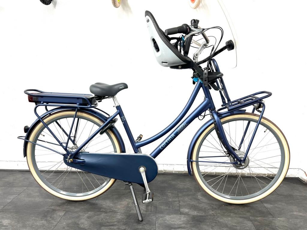 Cortina U4 Elektrische Moeder Fiets 50 cm, Overige merken, 2 zitjes, Versnellingen, Ophalen of Verzenden