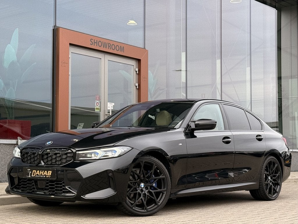 BMW 3-serie M340i xDrive 374PK | Schuifdak | El.Stoelen | AC, Auto's, BMW, 1700 kg, Zwart, Bedrijf, Vierwielaandrijving