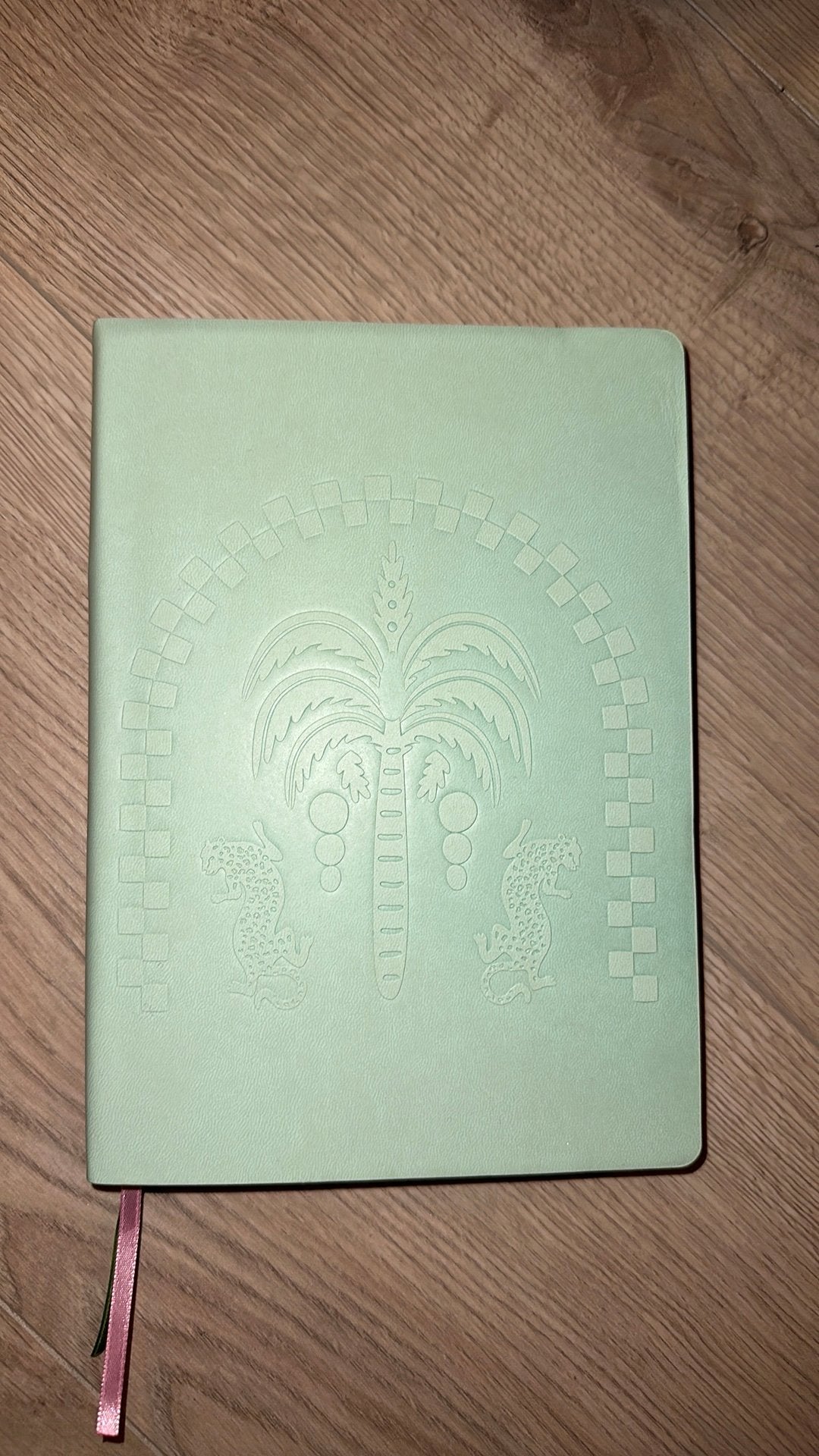 Notitieboek nieuw groen met goud, Ophalen of Verzenden, Zo goed als nieuw