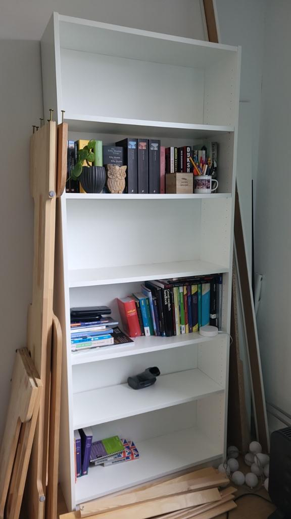 IKEA Billy Boekenkast wit, Ophalen, Met plank(en), 200 cm of meer, 50 tot 100 cm