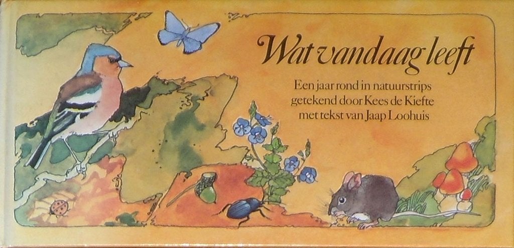 Wat vandaag leeft / Een jaar rond in natuurstrips, Boeken, Natuur, Zo goed als nieuw, Bloemen, Planten en Bomen, Ophalen of Verzenden