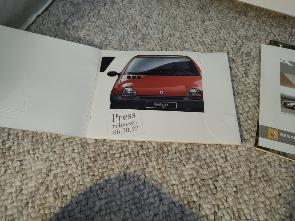 Persmap Renault Twingo - Eerste Generatie, Ophalen of Verzenden, Gelezen, Renault