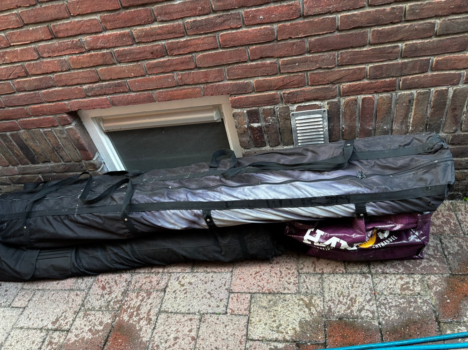 Grote tent met stokken, Tuin en Terras, Ophalen, Zo goed als nieuw, Minder dan 5 meter