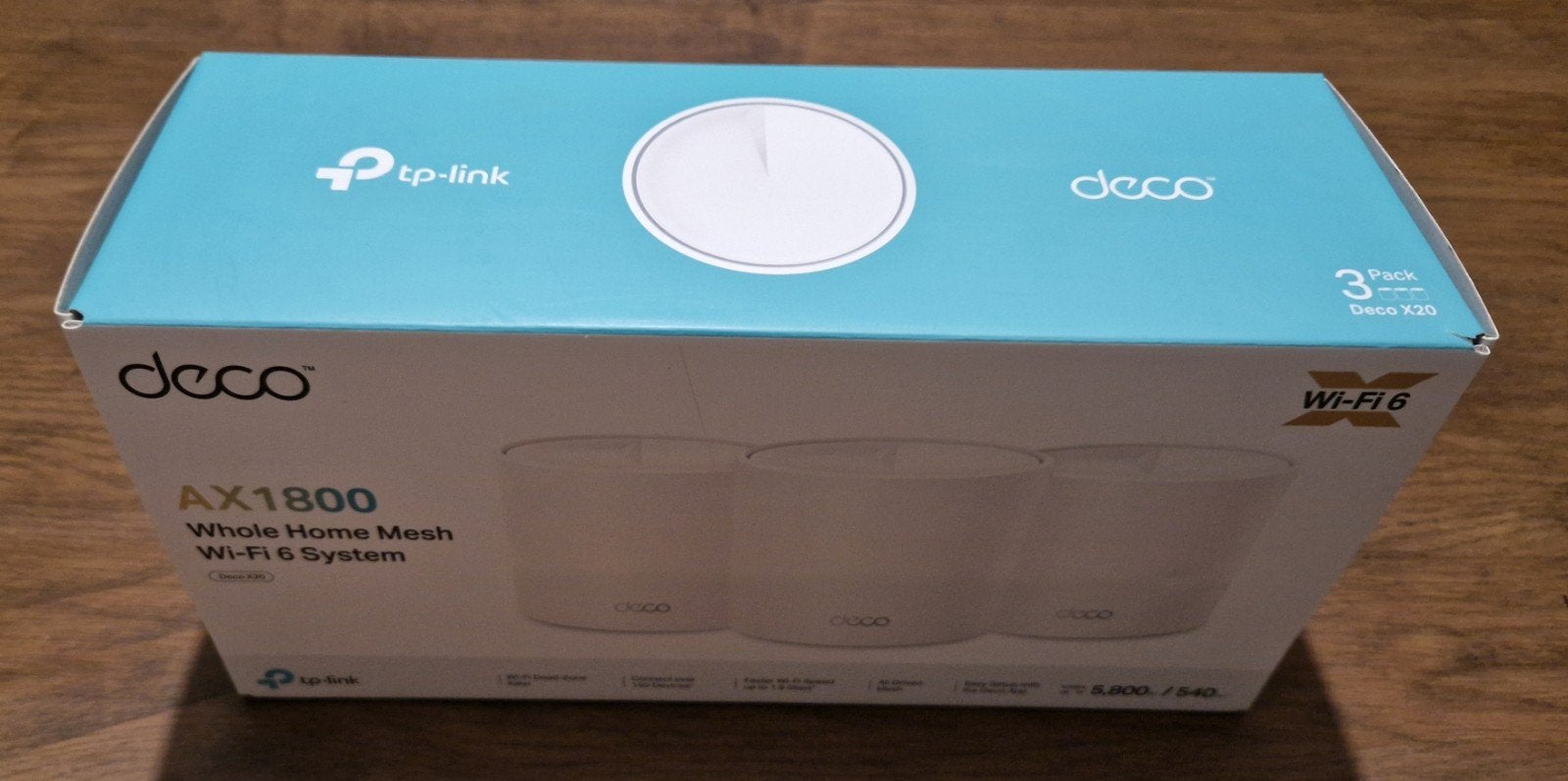 TP-Link Deco X20 AX1800 Whole Home Mesh Wi-Fi 6 Systeem, Ophalen of Verzenden, Nieuw, Router, TP-Link