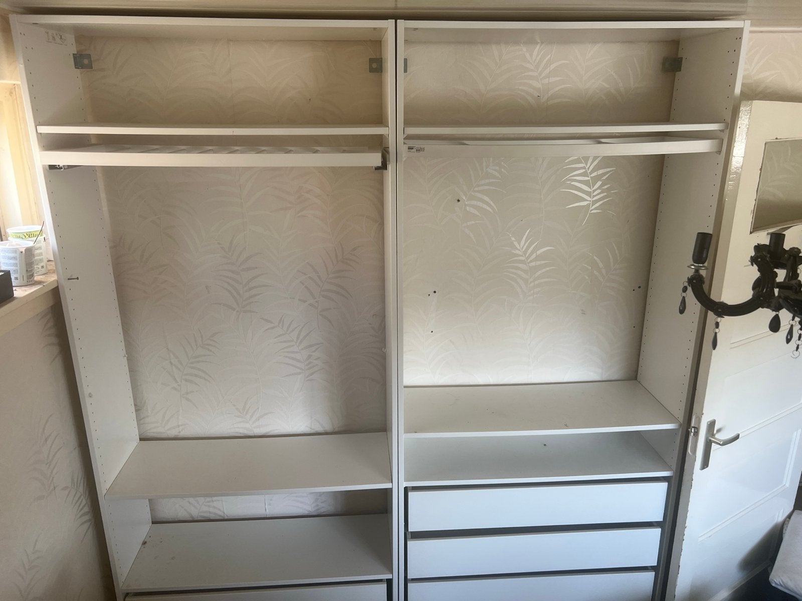 Ikea pax kasten zonder achterplaten, Ophalen, Gebruikt, 100 tot 150 cm, 200 cm of meer