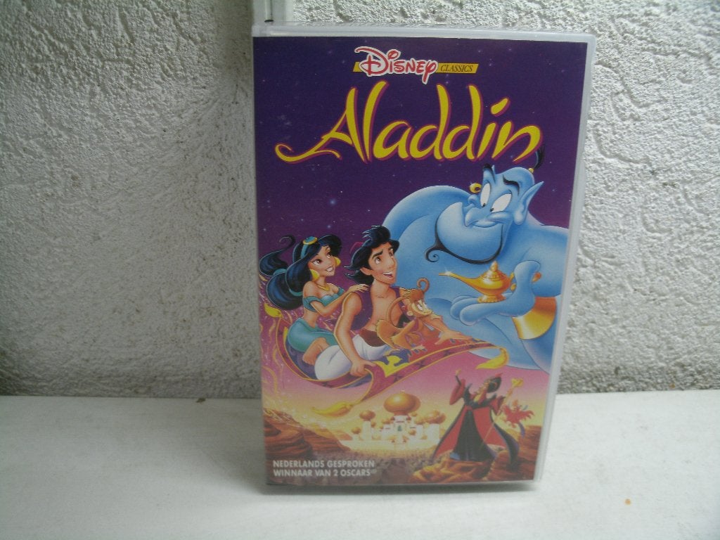 vhs 200a aladdin ned gespr, Cd's en Dvd's, Alle leeftijden, Ophalen of Verzenden, Gebruikt