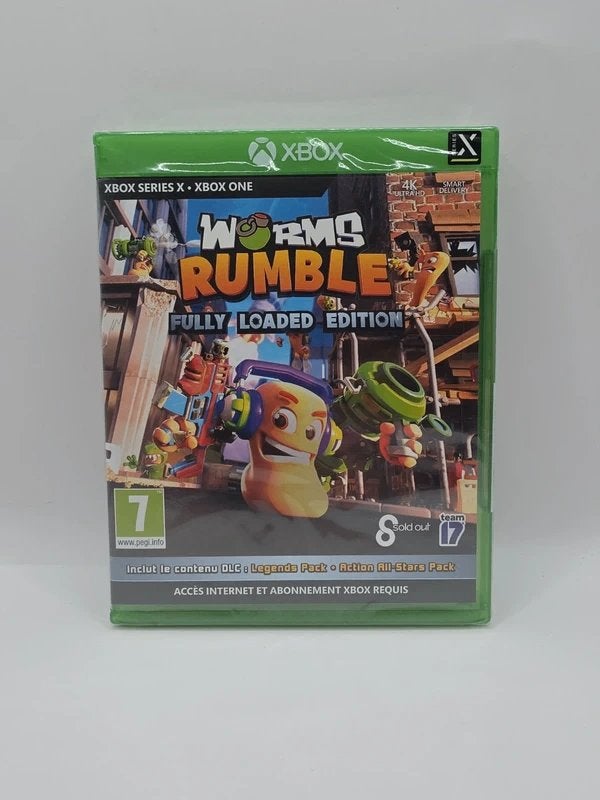 Worms Rumble Fully Loaded Edition Xbox Series X NEW!, Microsoft Corporation One Microsoft Way Redmond, WA 98052-6399 United States of America (Verenigde Staten) 📞 Telefoon: +1 425-882-8080 support@microsoft.com