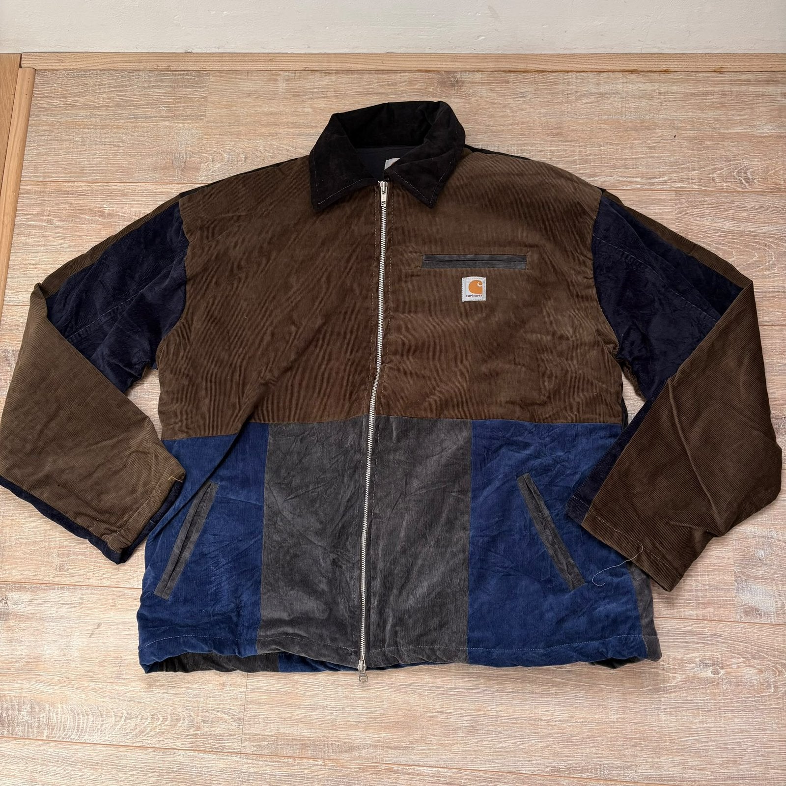Carhartt Patchwork Jacket Unisex XL Vintage Workwear, Kleding | Heren, Ophalen of Verzenden, Zo goed als nieuw, Maat 56/58 (XL)