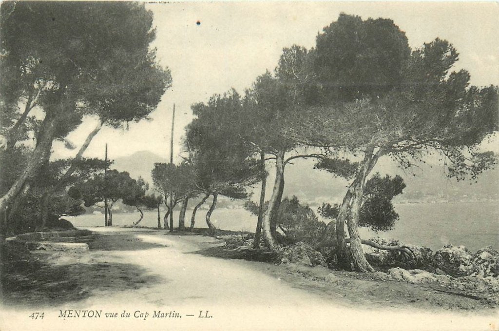 701-497-033 Menton, Verzenden, Voor 1920, Frankrijk