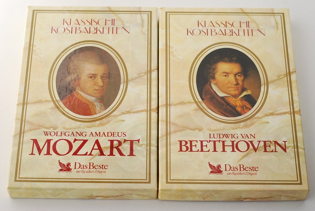 Wolfgang Amadeus Mozart Ludwig van Beethoven Cassettebandjes, Cd's en Dvd's, Das Beste aus Reader's Digest, Klassiek, Onbekend