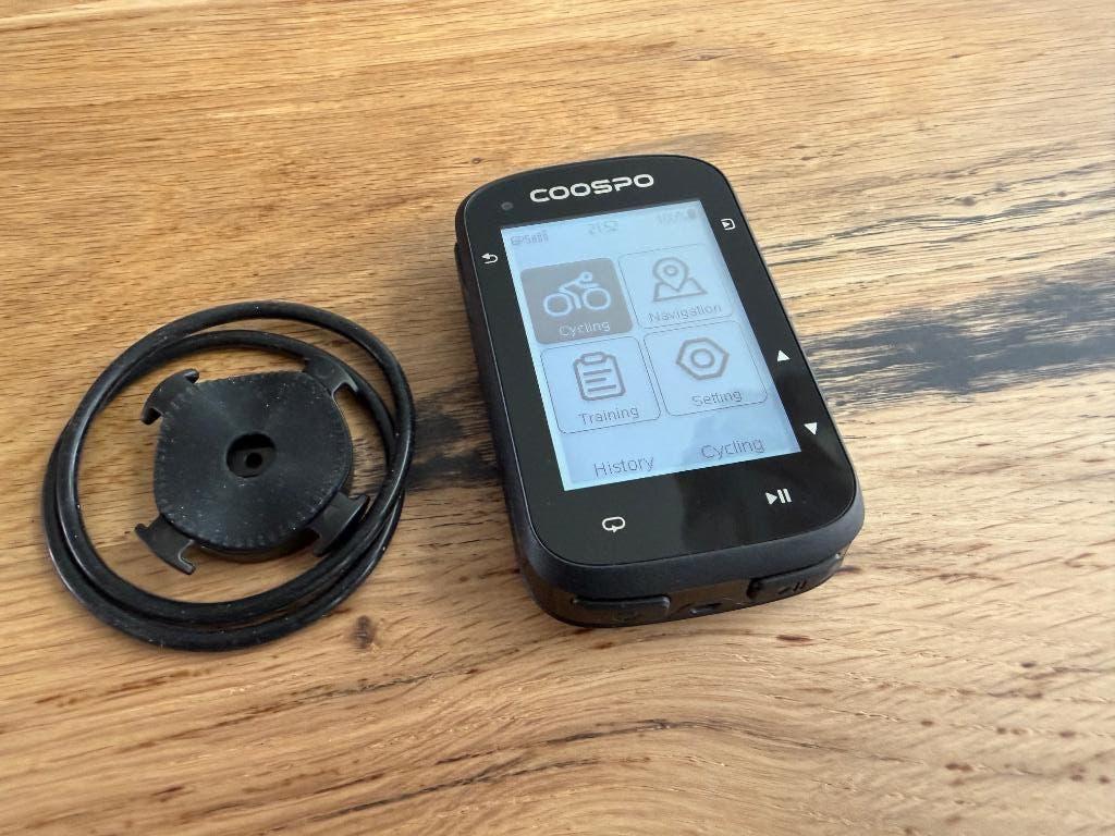 COOSPO CS500 fietscomputer, als nieuw, Fietsen en Brommers, Fietsaccessoires | Fietscomputers, Zo goed als nieuw, Ophalen
