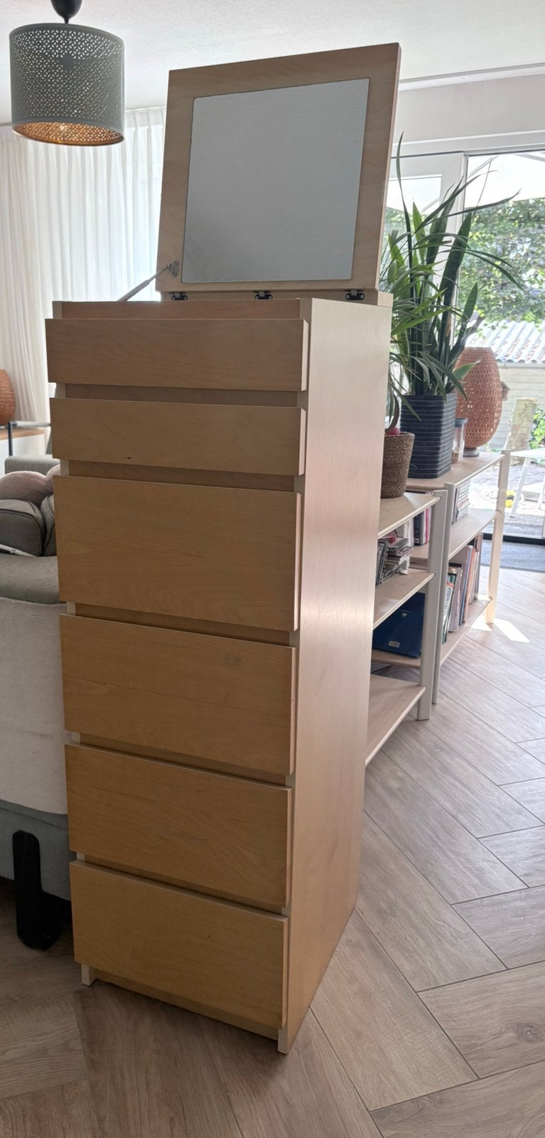 Ikea malm lade kast, Ophalen, Gebruikt, 100 tot 150 cm, 50 tot 100 cm