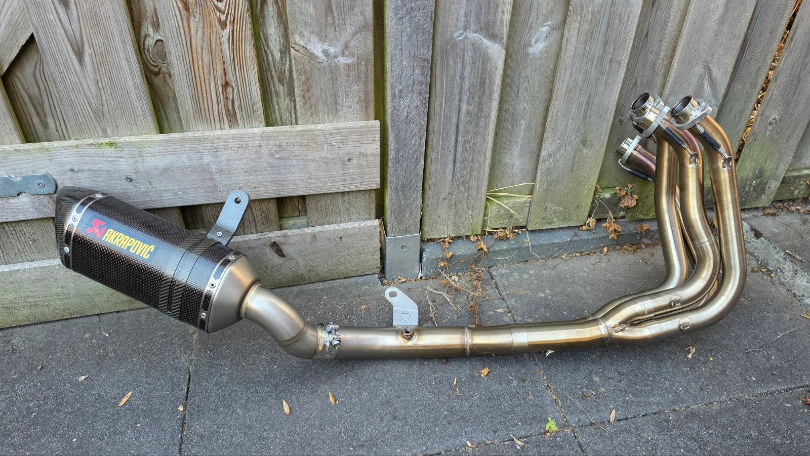 Akrapovic Racing line uitlaat kawasaki Z900 2025+ fullsystem, Ophalen of Verzenden, Gebruikt