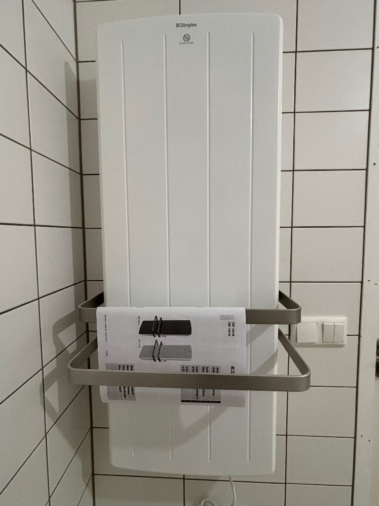 NIEUW DIMPLEX BADKAMERRADIATOR – 1000W, Ophalen, Radiator, Nieuw, Minder dan 60 cm