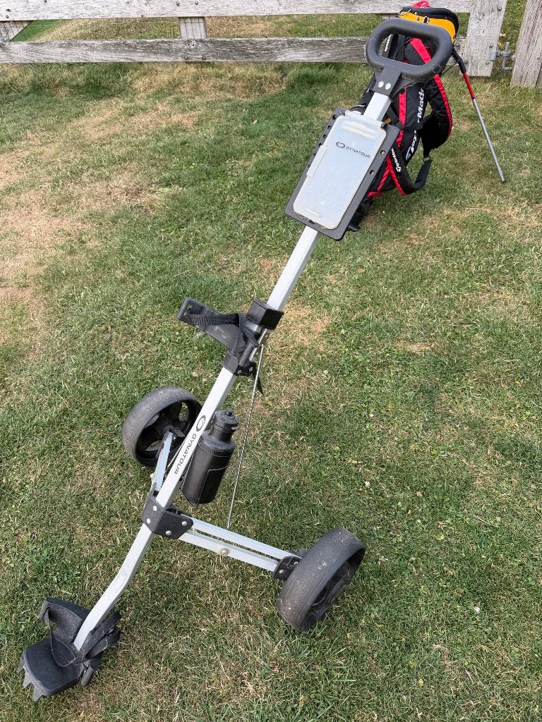 Golftrolley dynatour, Ophalen, Gebruikt, Golfkar