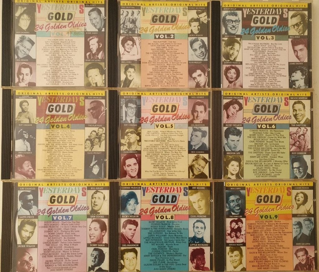 CD set Yesterdays Gold (9 stuks), Ophalen of Verzenden, Zo goed als nieuw, Pop