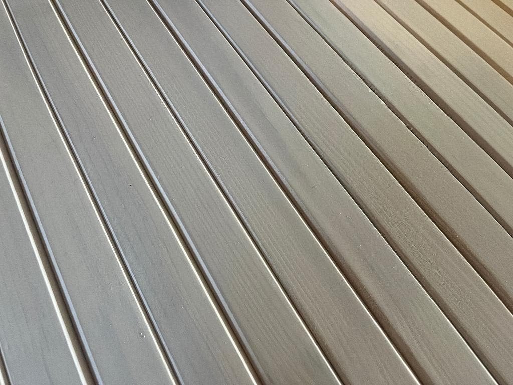 NOIR PRALINE Grenen hout 10x70, 2m60 voor wand of plafond, Ophalen of Verzenden, 75 m² of meer, Wit