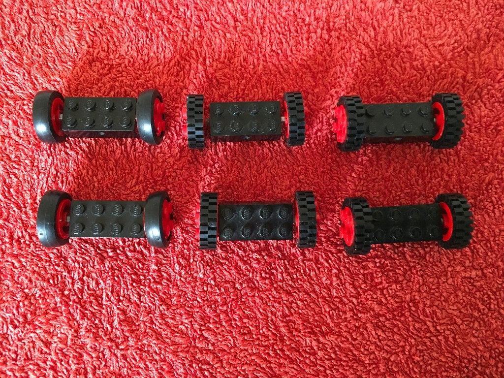 Lego wieltjes, Ophalen of Verzenden, Gebruikt