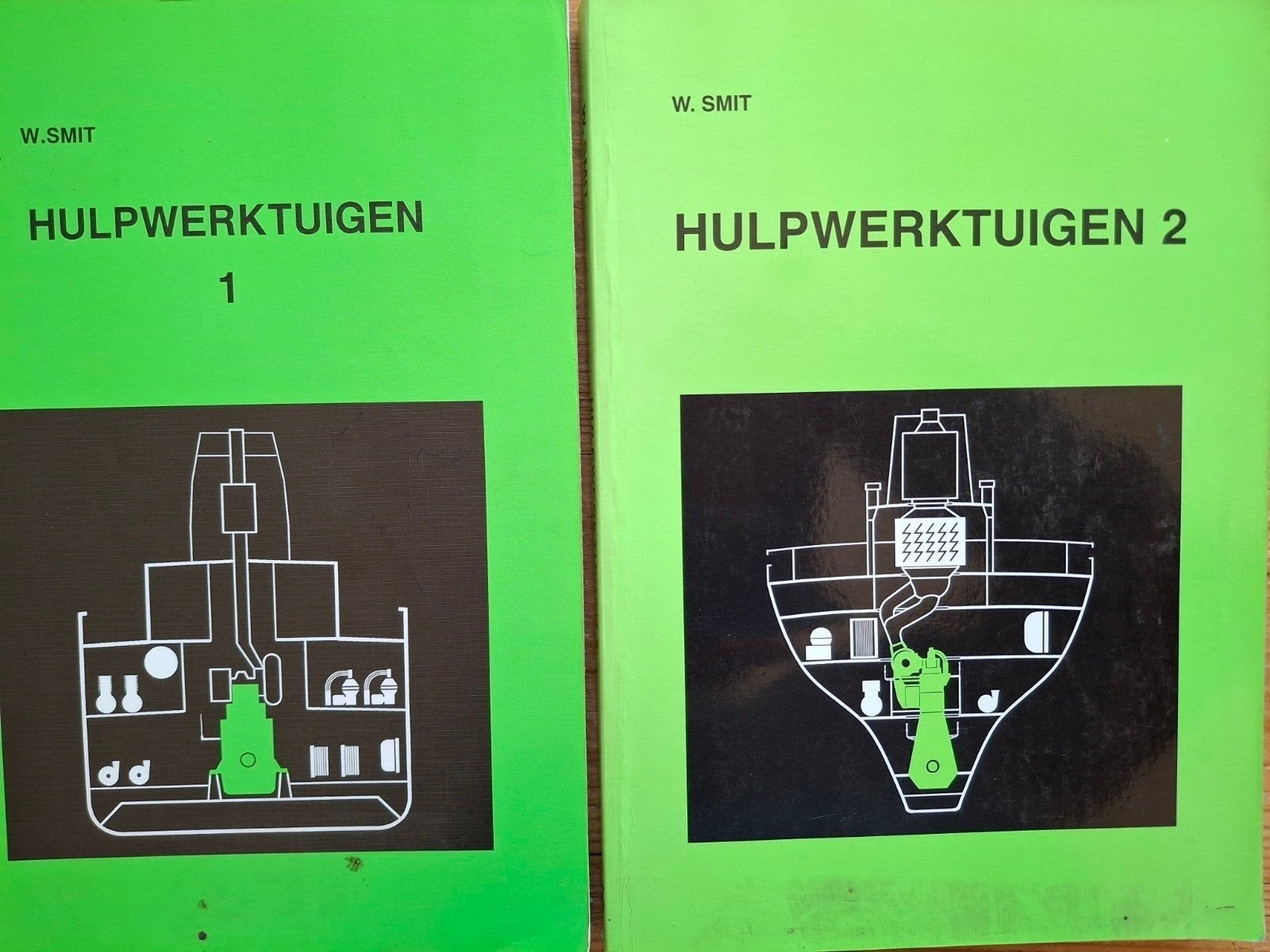 Hulpwerktuigen I en II Smit maritiem hydrauliek pneunatiek, Boeken, Ophalen of Verzenden, Gelezen, W. Smit