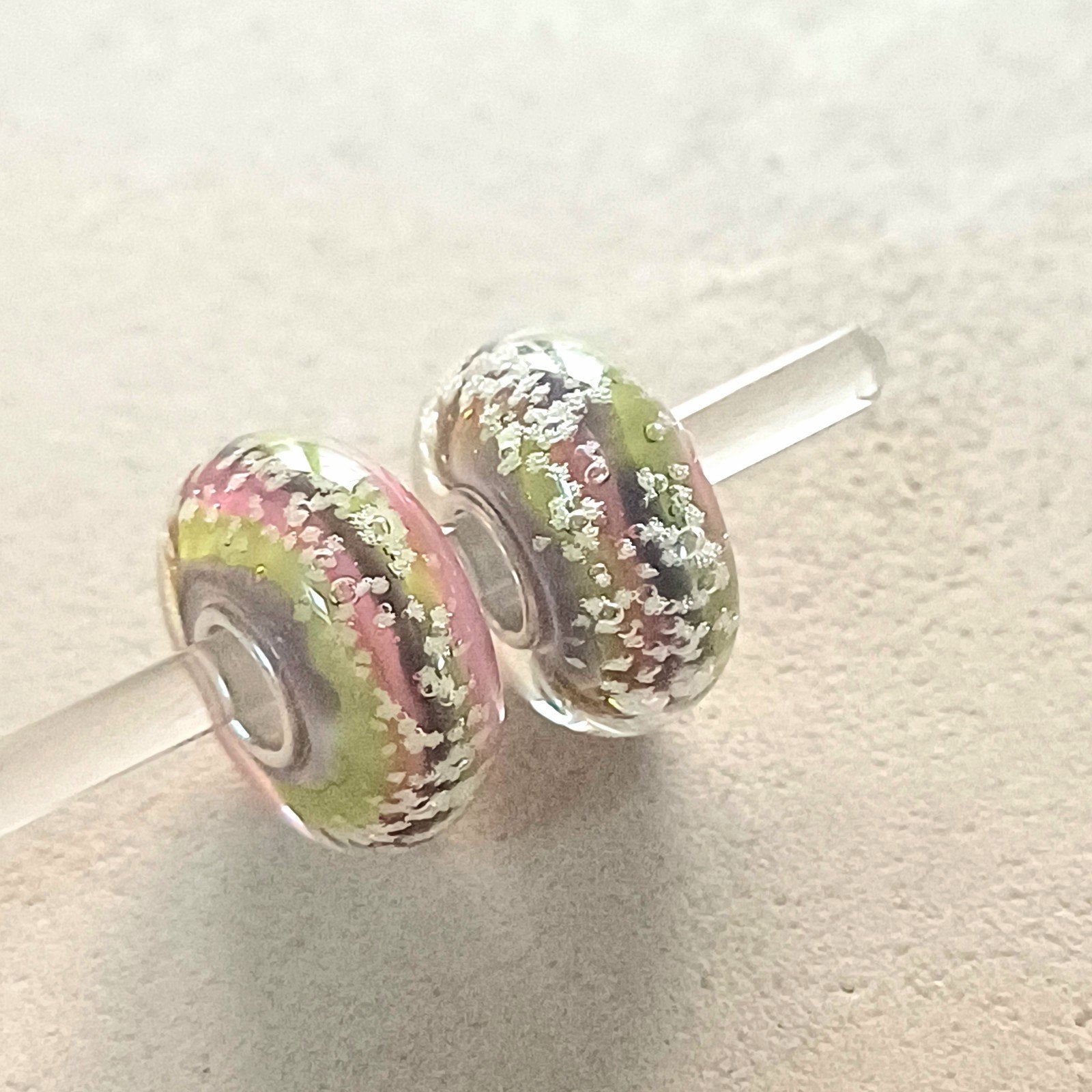 Set van 2 Ogerbeads moonlight BOTM, Verzenden