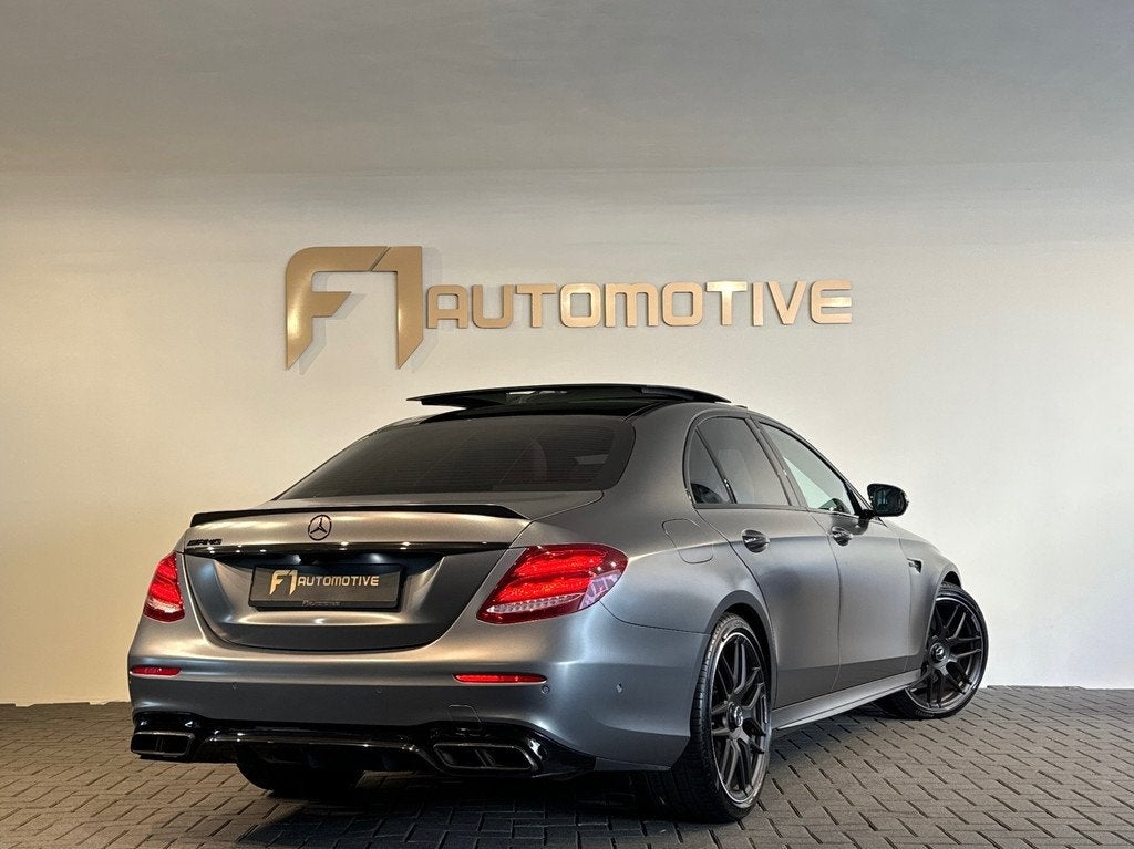 Mercedes-Benz E-klasse AMG 63 S 4M Premium+ Pano|HuD|Burmest, Auto's, Mercedes-Benz, Automaat, Gebruikt, Vierwielaandrijving, 1855 kg