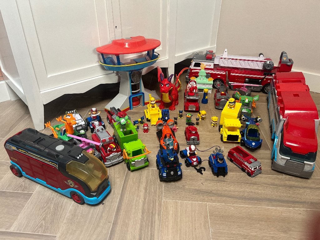 Uitgebreide paw Patrol set, Ophalen of Verzenden, Gebruikt