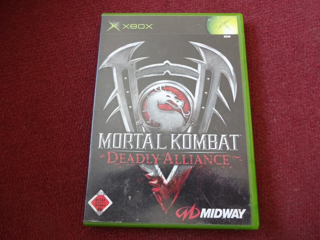 Xbox Mortal Kombat Deadly Alliance , Xbox Original Game, Gebruikt, Vanaf 18 jaar, Vechten, 1 speler