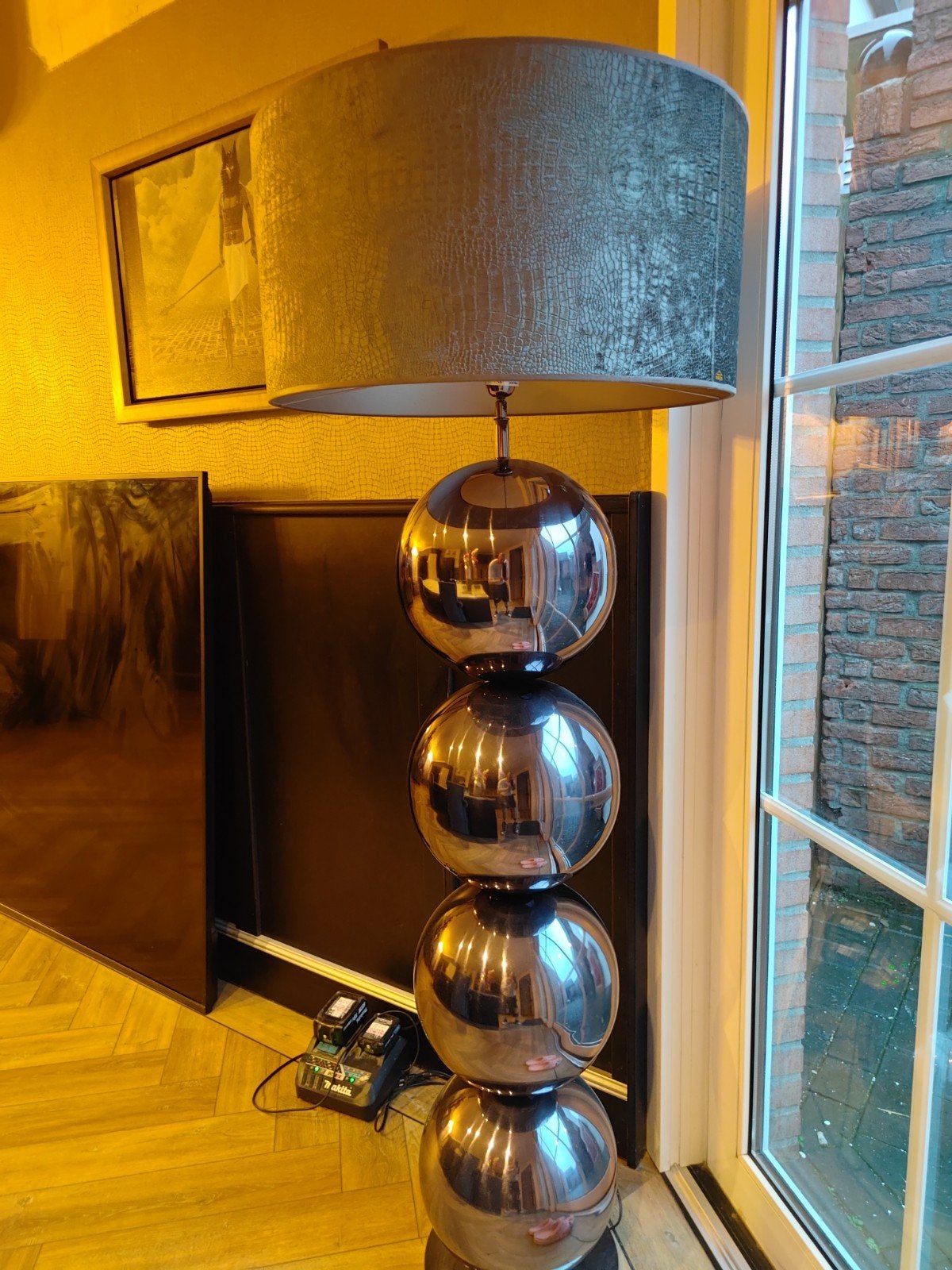 Richmond grote bollen lamp eric kuster stijl, Ophalen