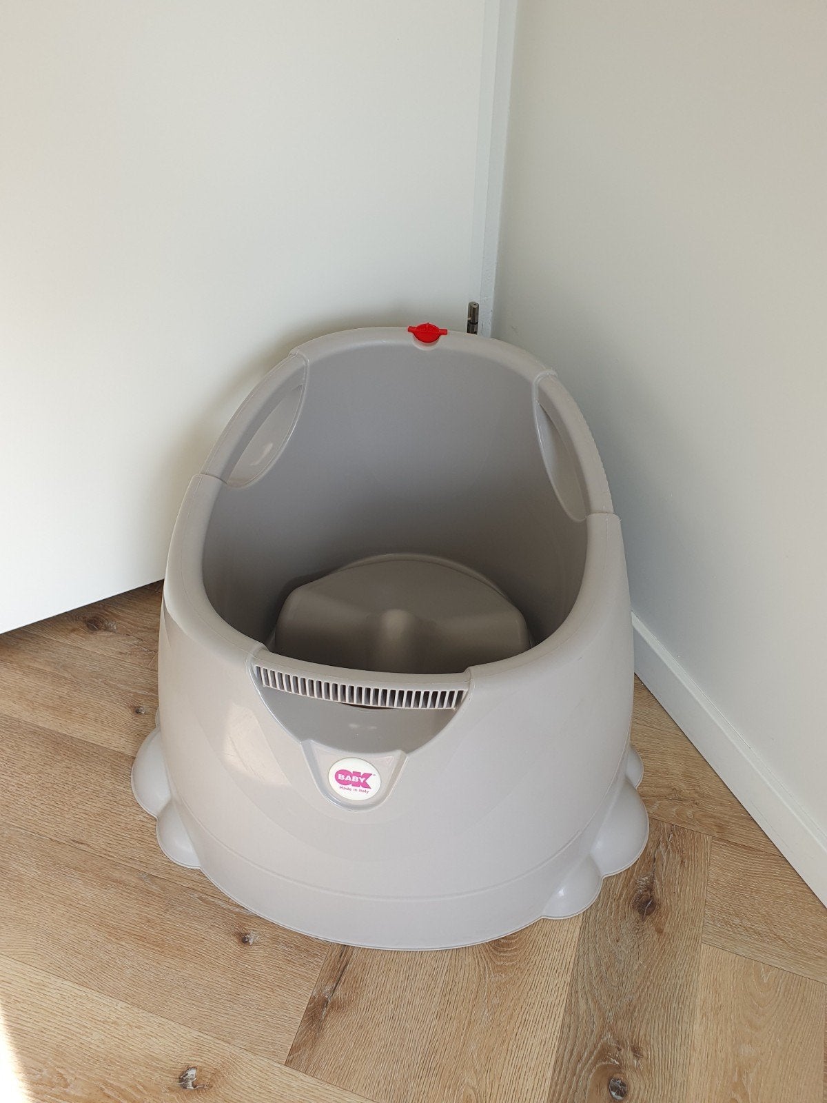 OKbaby Opla badje / douchezitje, Kinderen en Baby's, Gebruikt, Badje, Standaard, Ophalen