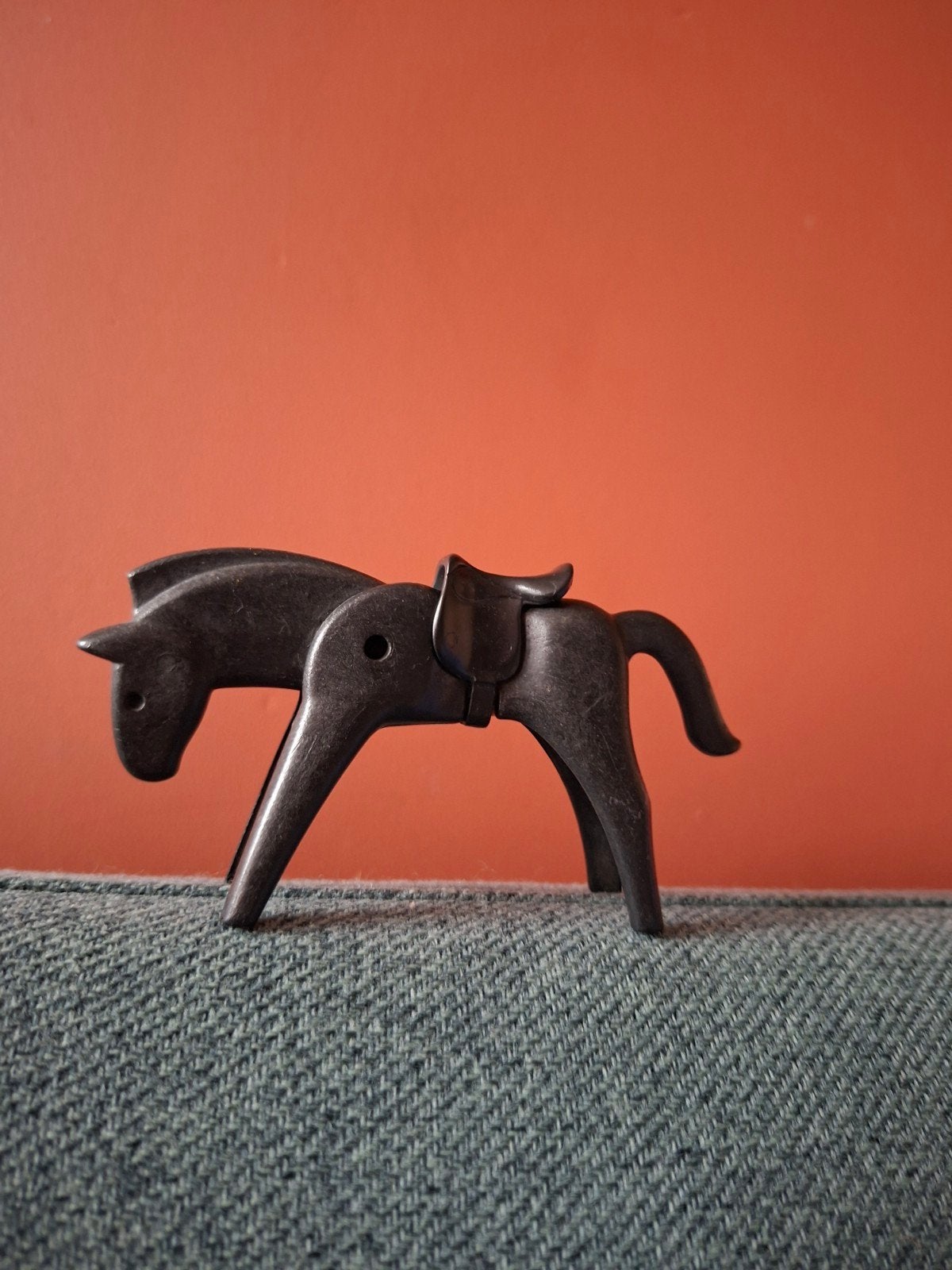 Playmobil paard met zadel  vroeger, Ophalen of Verzenden, Jongen of Meisje