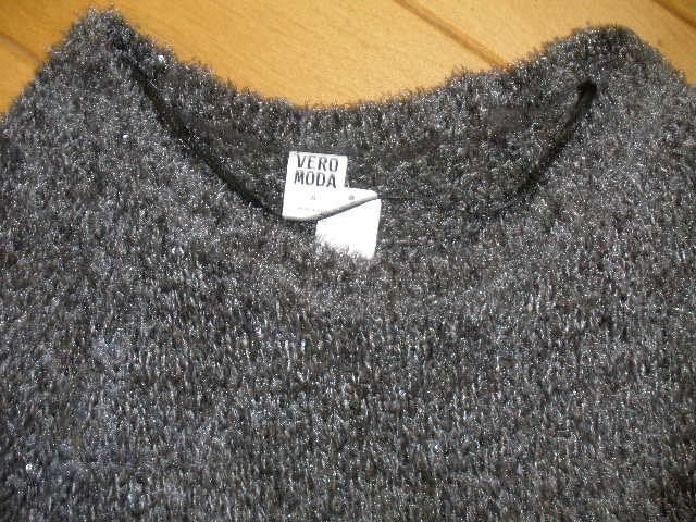 VERO MODA trui donker grijs fluffy maat M, Maat 38/40 (M), Vero Moda, Ophalen of Verzenden, Zo goed als nieuw