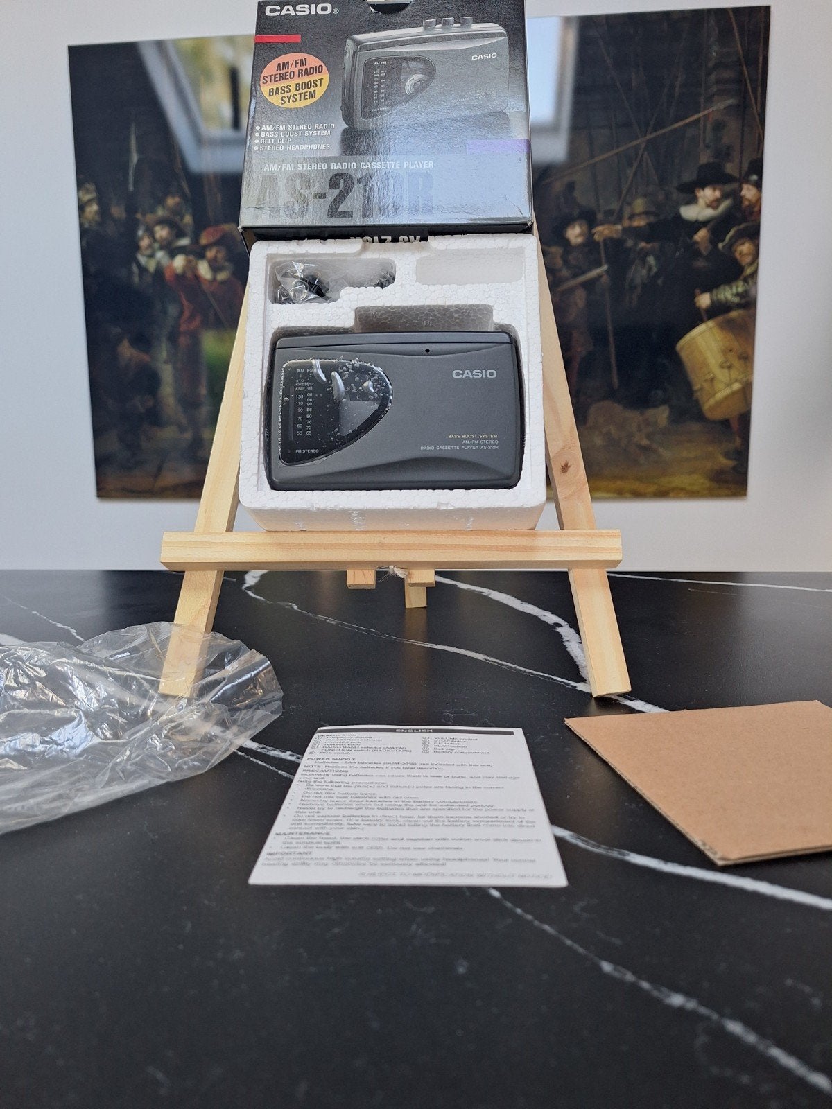 Casio AS-210R Walkman uit de jaren '80 - Nieuw in doos!, Ophalen of Verzenden