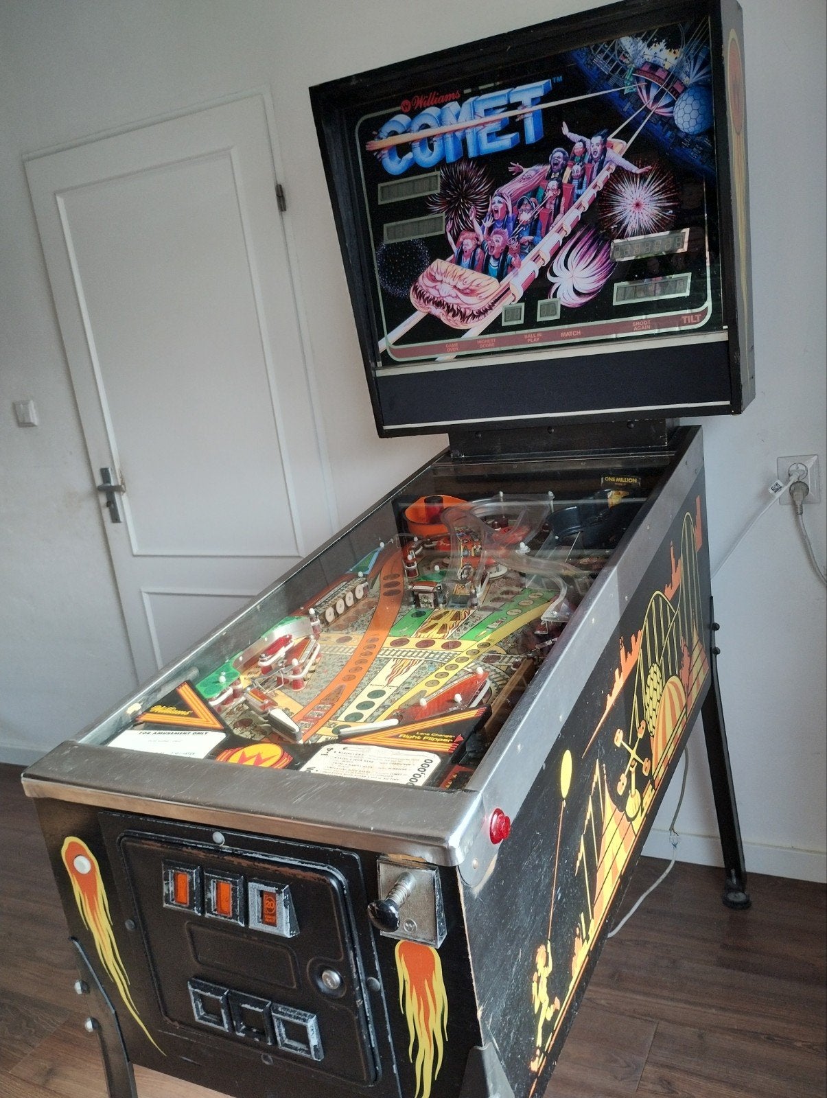 Williams Comet flipperkast uit 1985, Ophalen, Gebruikt, Flipperkast, Williams