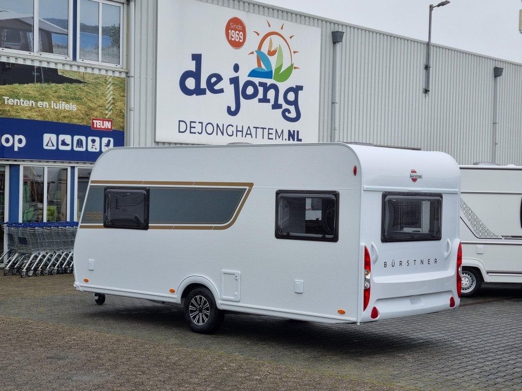 Bürstner B66 490 TL - Enkele bedden -, Standaardzit, Bedrijf, Bürstner, Schokbreker
