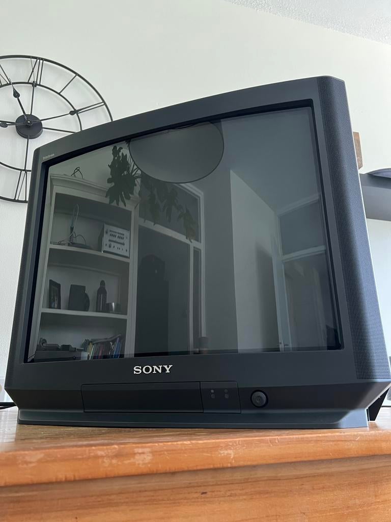 Sony Super Trinitron 25 inch, lees beschrijving, Ophalen, Gebruikt, 100 cm of meer, Sony