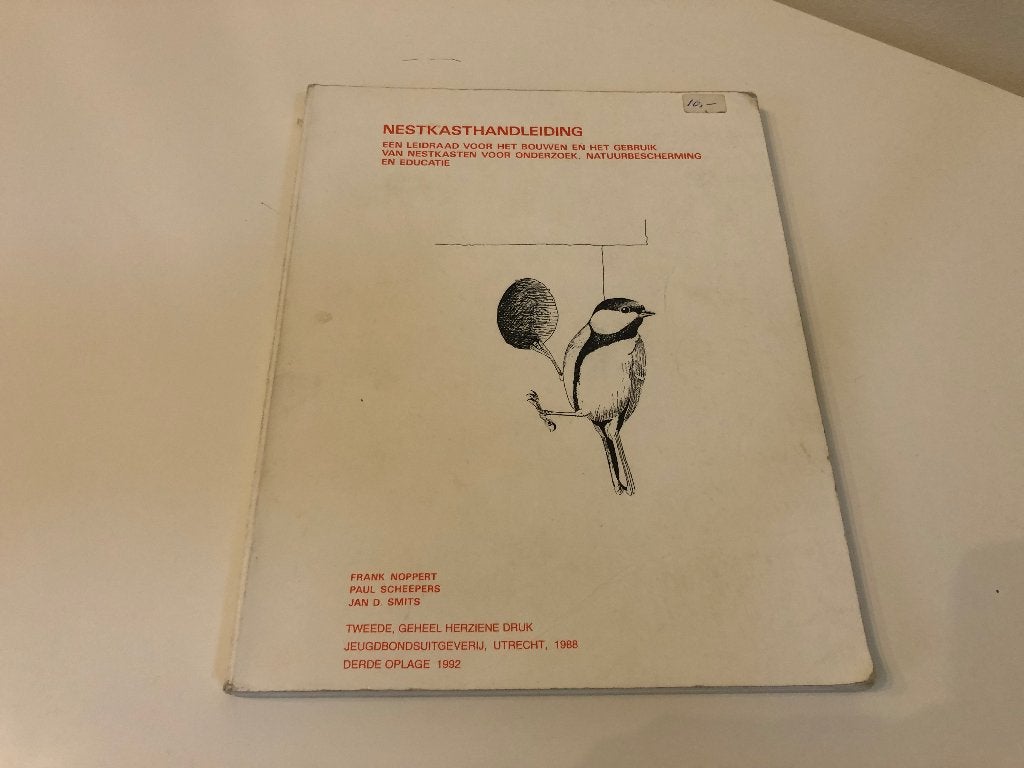 B638 Natuurboek Nestkastenhandleiding. Frank Noppert, Boeken, Ophalen of Verzenden, Gelezen, Vogels