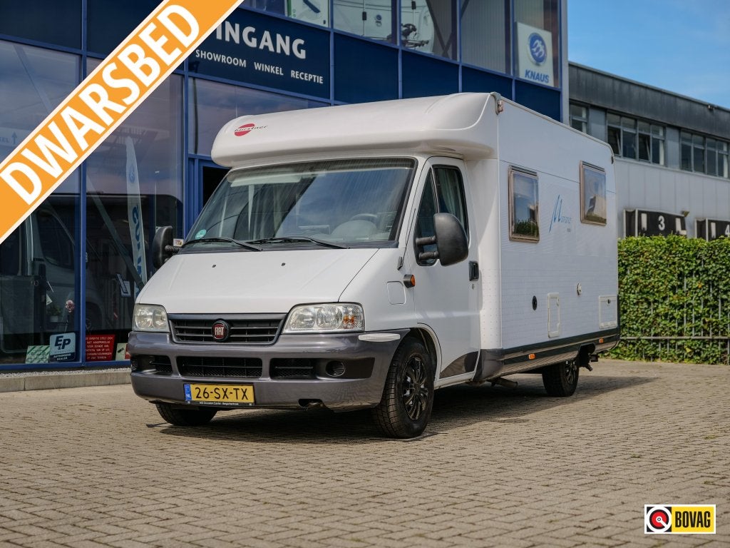 Bürstner Marano 590 T AIRCO DWARSBED COMPACT!, Standaard zit, Ringverwarming, Fiat, Bedrijf