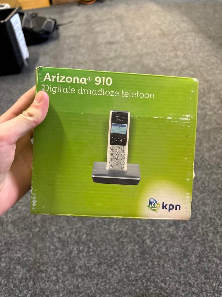 KPN Arizona 910 Digitale Draadloze Telefoon, Telecommunicatie, Vaste telefoons | Handsets en Draadloos, Ophalen of Verzenden, Zo goed als nieuw