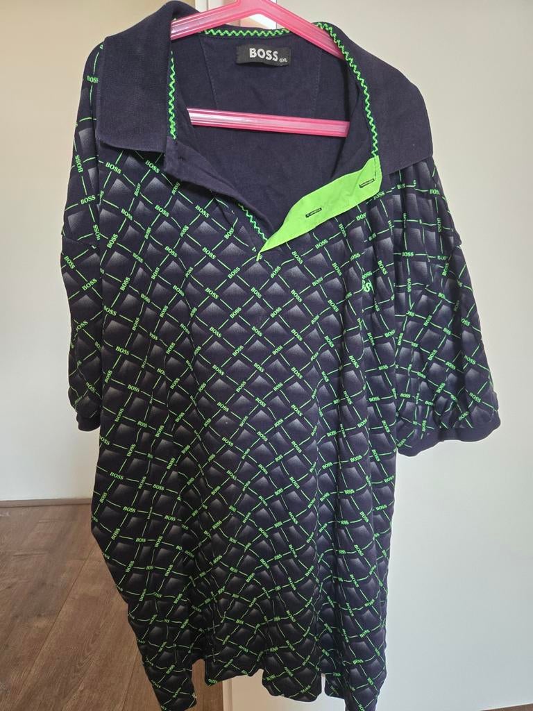 Polo man Hugo Boss, Blauw, Overige maten, Ophalen of Verzenden, Zo goed als nieuw