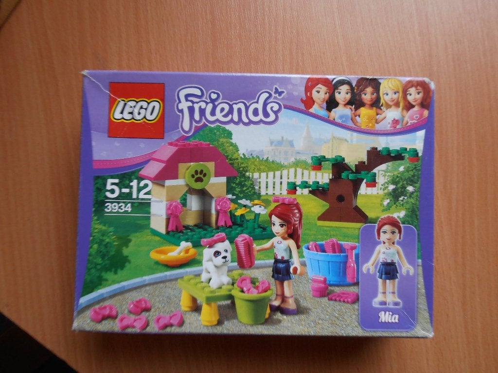 Lego Friends 3934 Mia's puppyhuis, Lego, Friends, Ophalen of Verzenden, Zo goed als nieuw