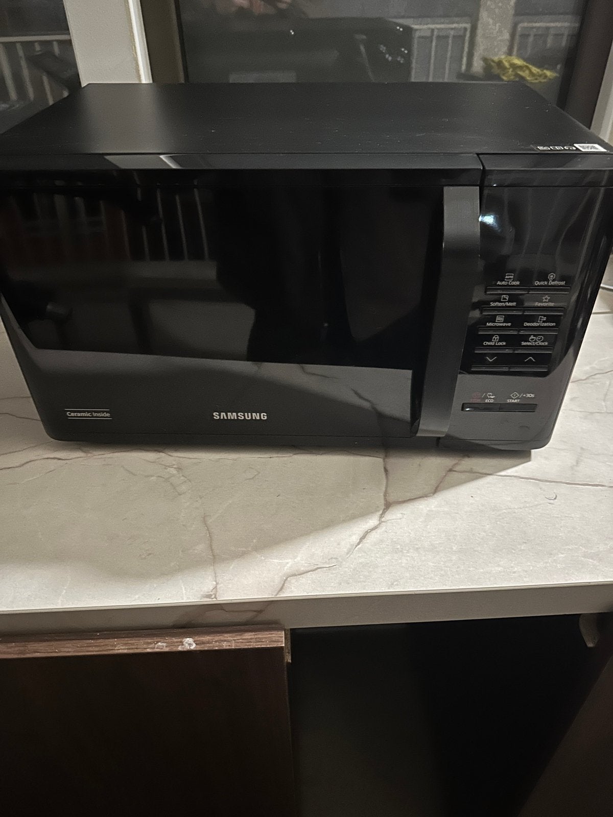 Samsung magnetron zwart, Ophalen, Zo goed als nieuw