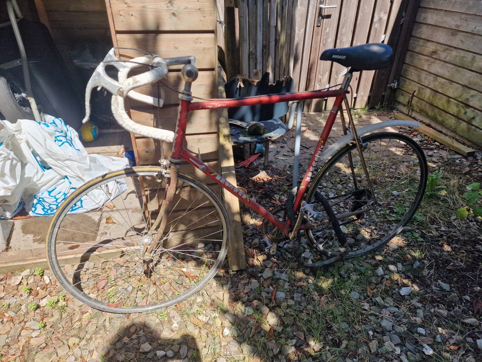 Brouwer racefiets jaren 90 columbus buizenset, Ophalen, Gebruikt, Staal, Overige merken