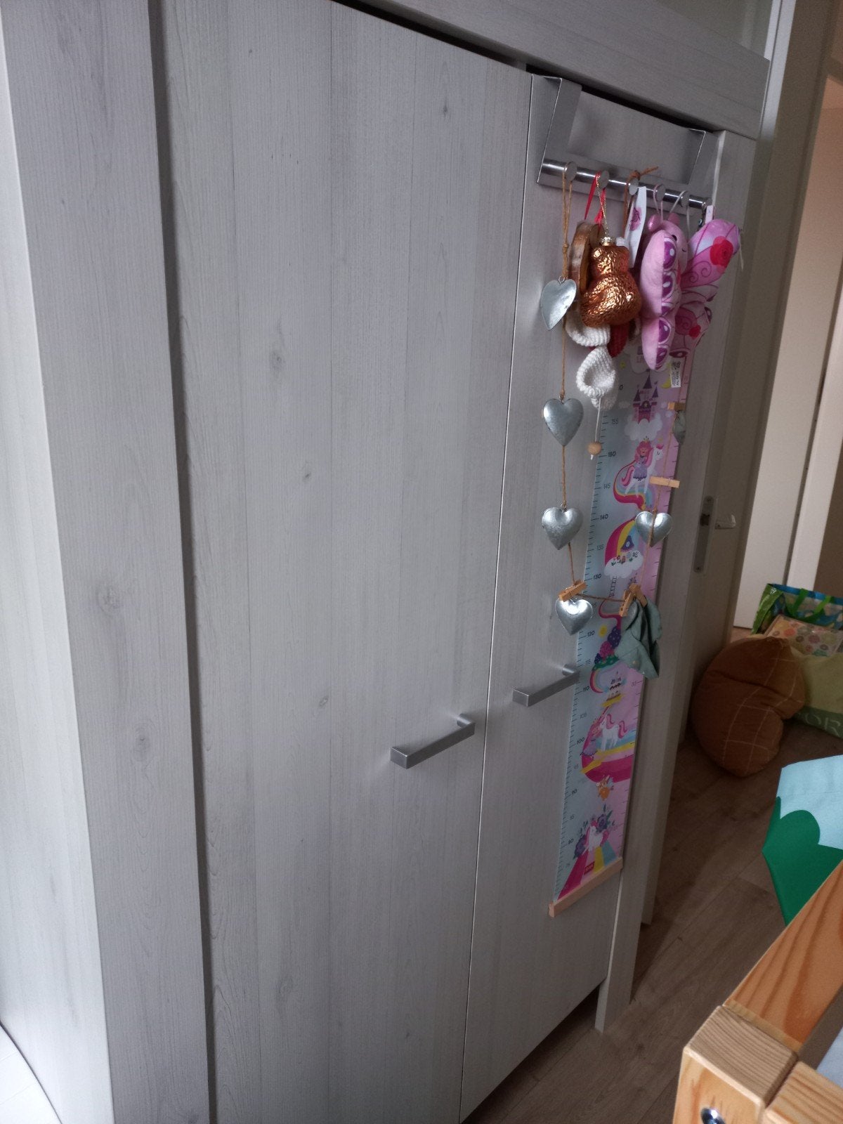 Kledingkast, commode en ledikant set, Kinderen en Baby's, Ophalen, Gebruikt, Kast, 50 tot 70 cm