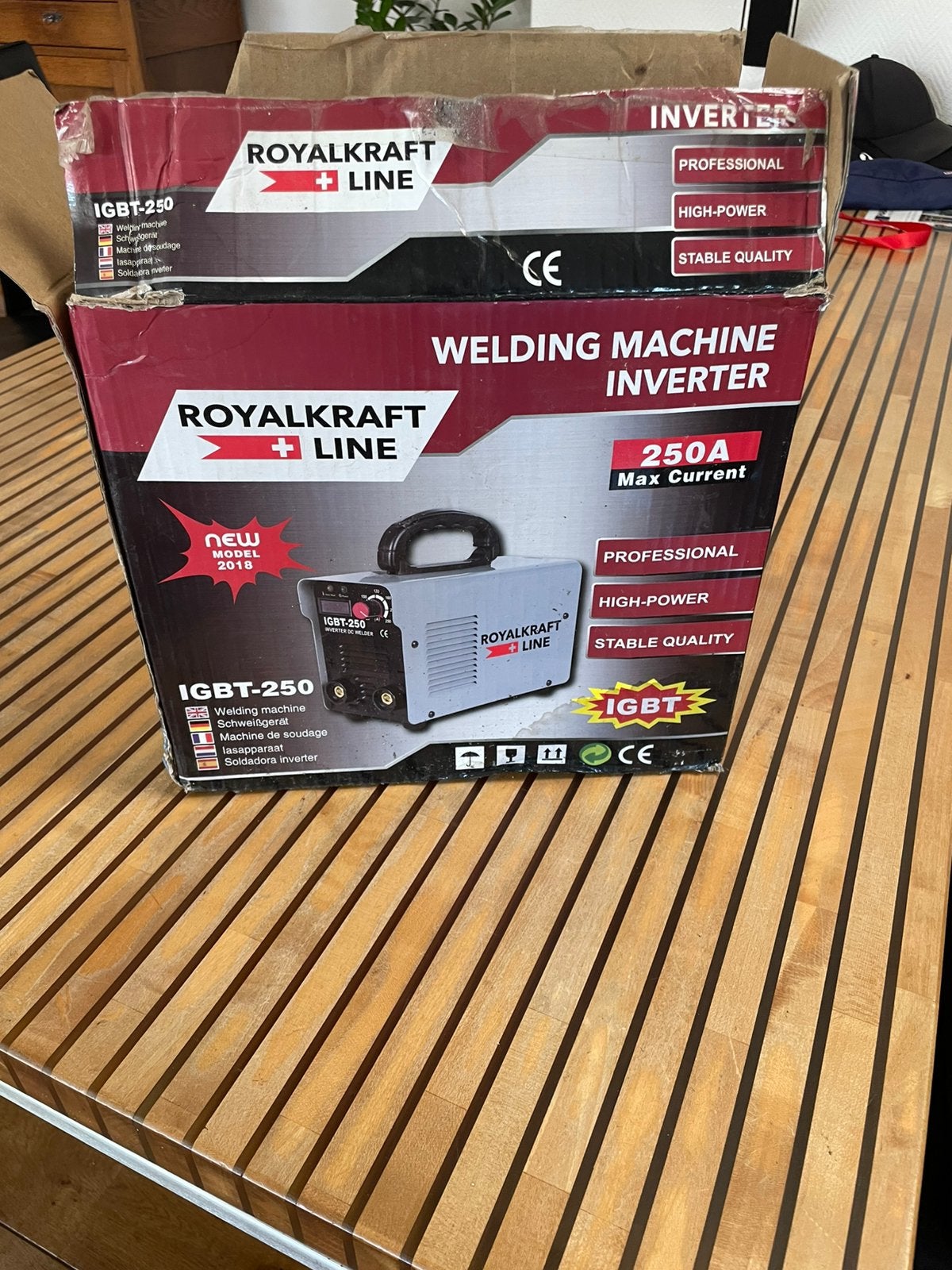 Lasapparaat Royalkraft IGBT-250, Ophalen of Verzenden, Gebruikt, Elektroden